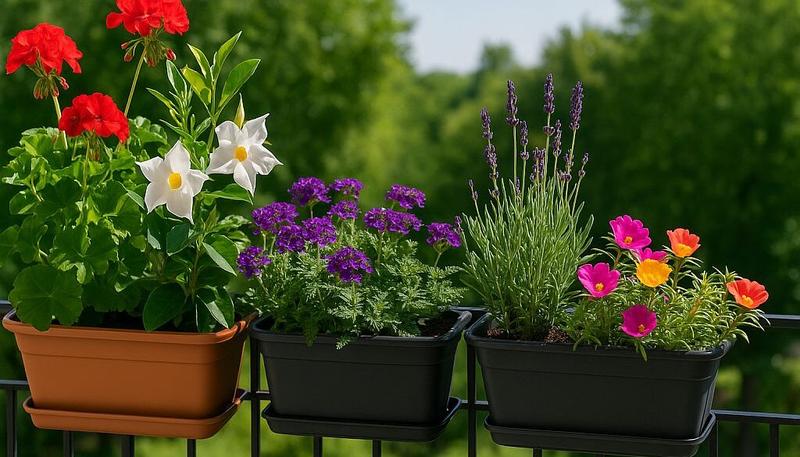 Najlepsze gatunki roślin na gorący balkon – jak stworzyć zieloną oazę w upalne dni